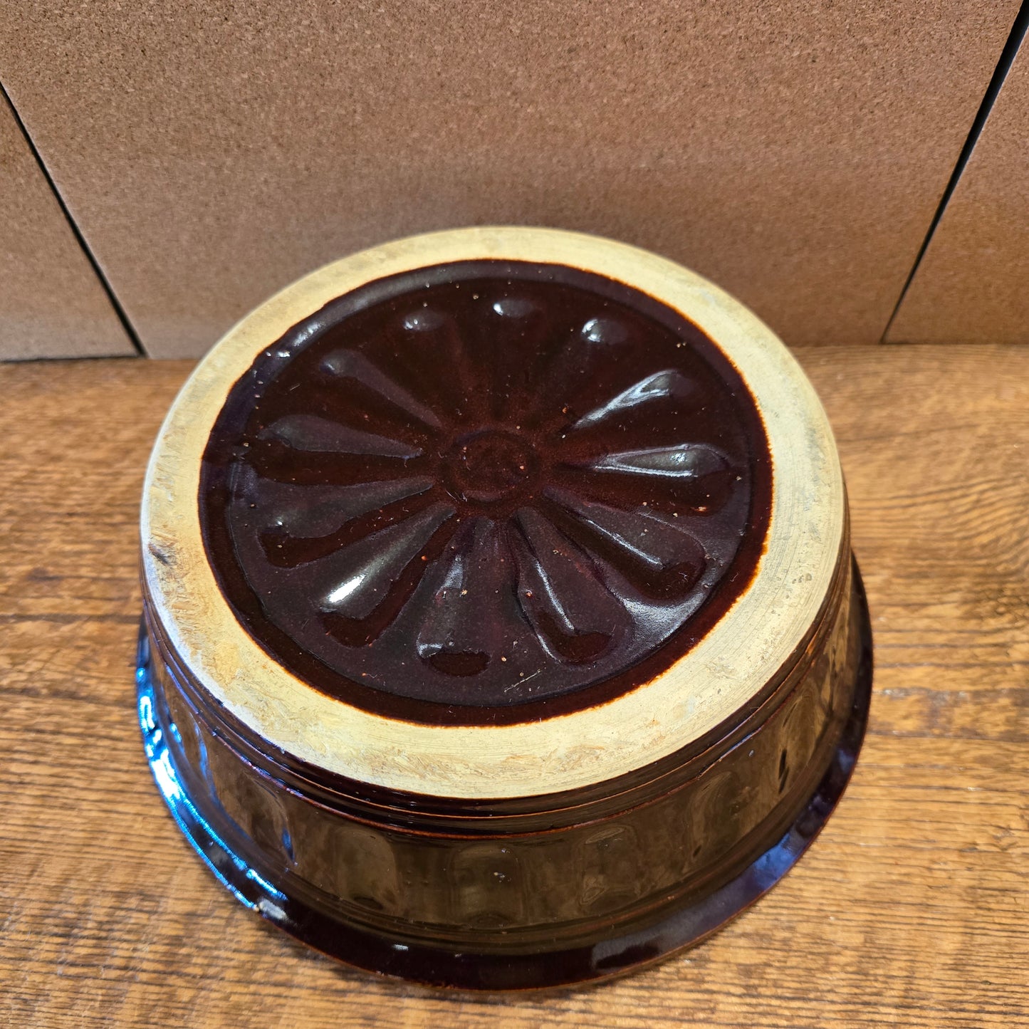 Brown Pottery Dutch Oven