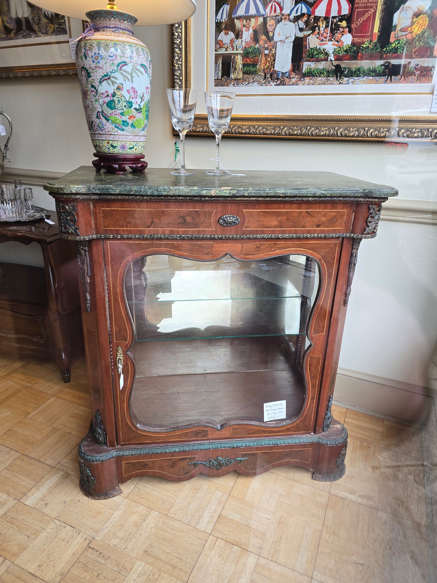 Antique Display Cabinet