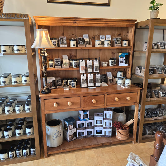 Rustic Pine Hutch