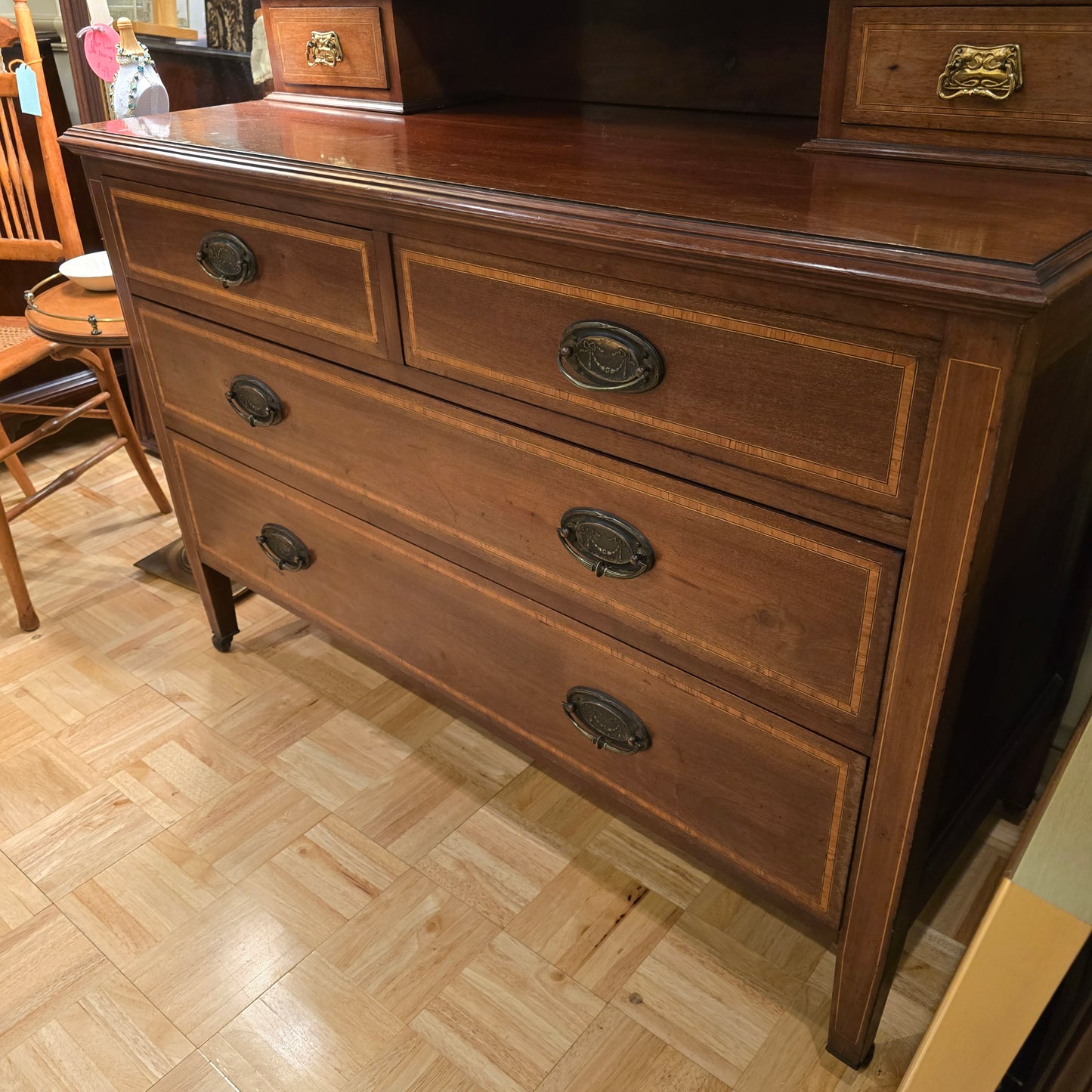 Antique Dresser with Mirror