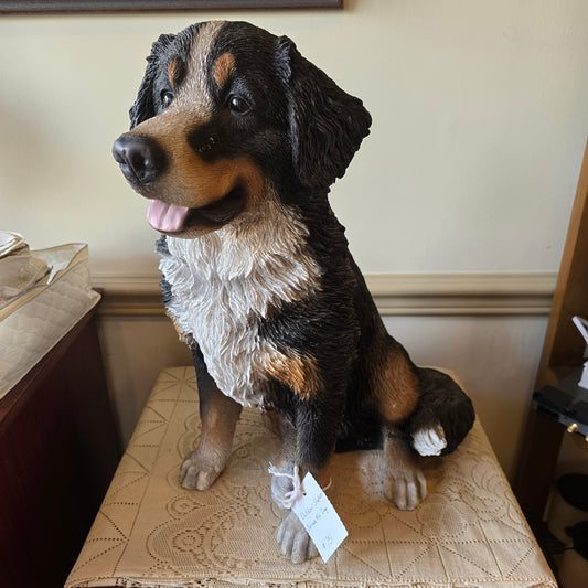 Bernese Mtn Dog Statue