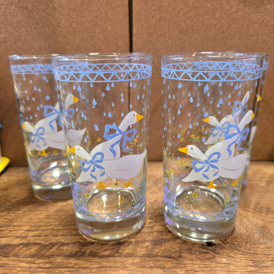 Blue Ribbon Goose Glasses