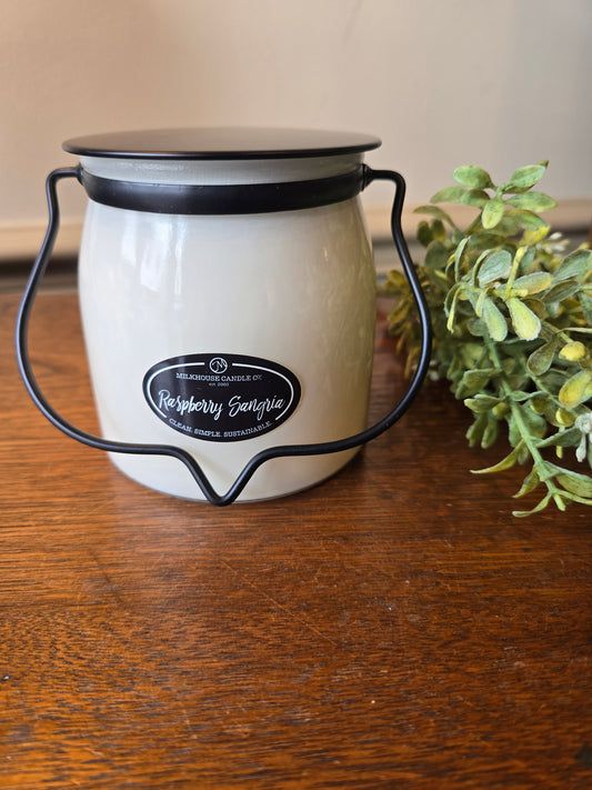 Raspberry Sangria Butter Jar Candle