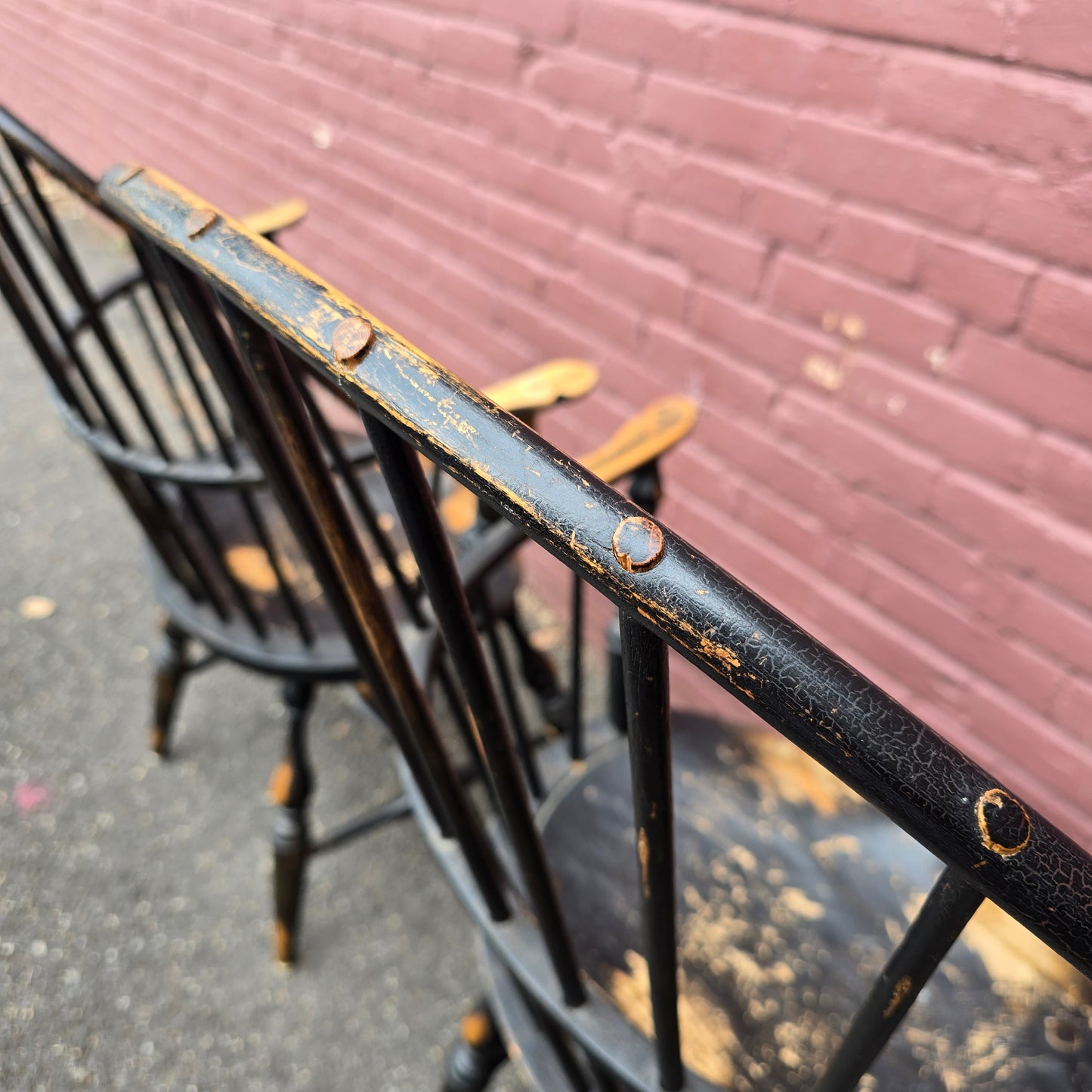 Pair Windsor Chairs