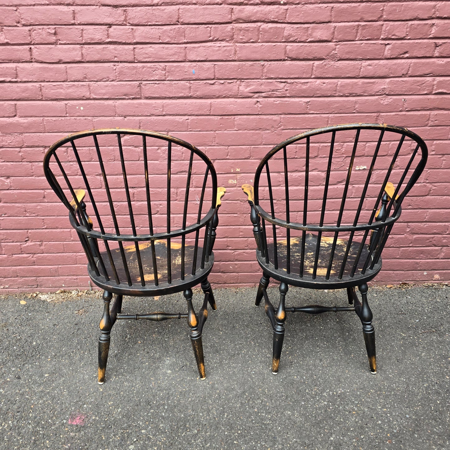 Pair Windsor Chairs