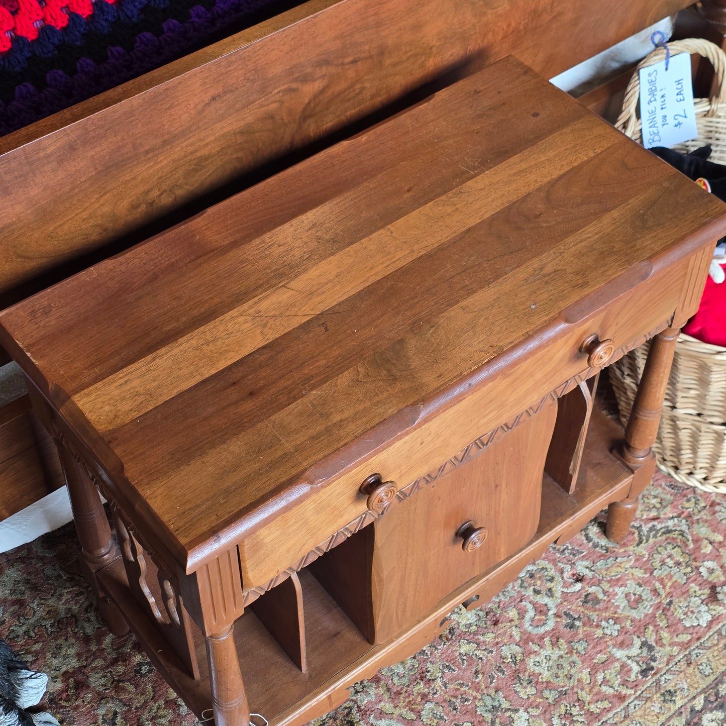 Antique Magazine Table