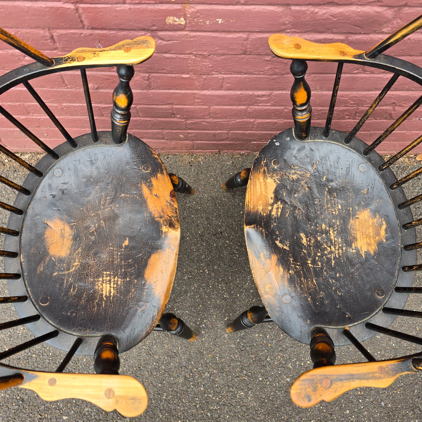 Pair Windsor Chairs