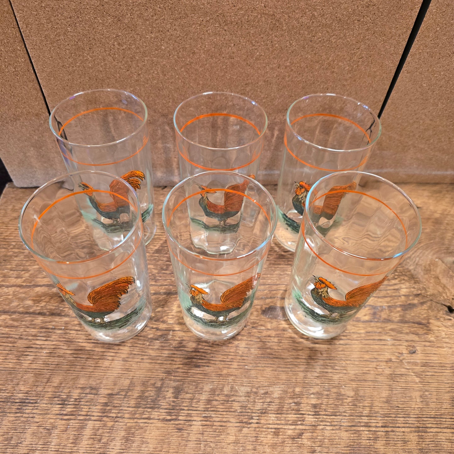 Rooster Glasses