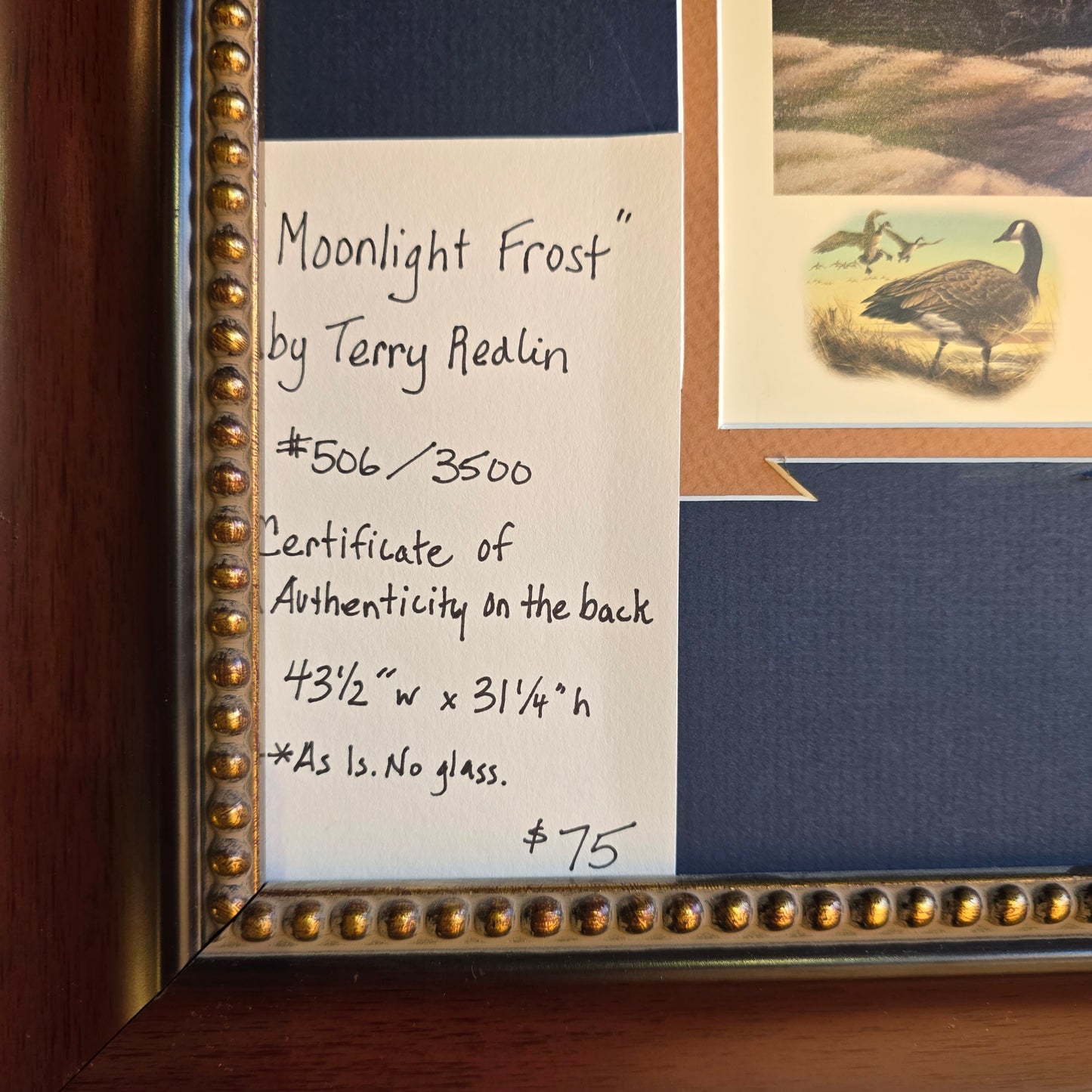 Moonlight Frost by Terry Redlin