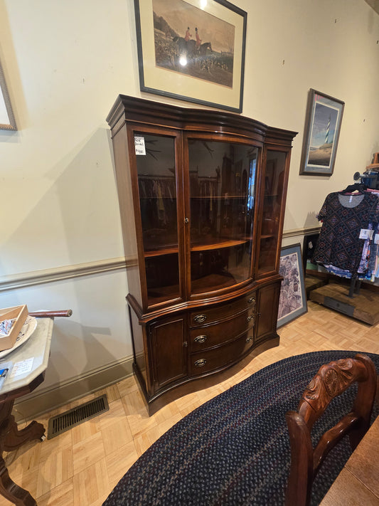Vintage Bassett China Cabinet