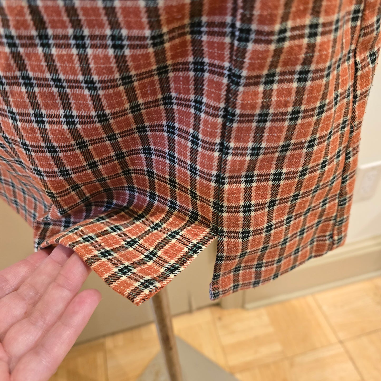 Plaid Mini Skirt