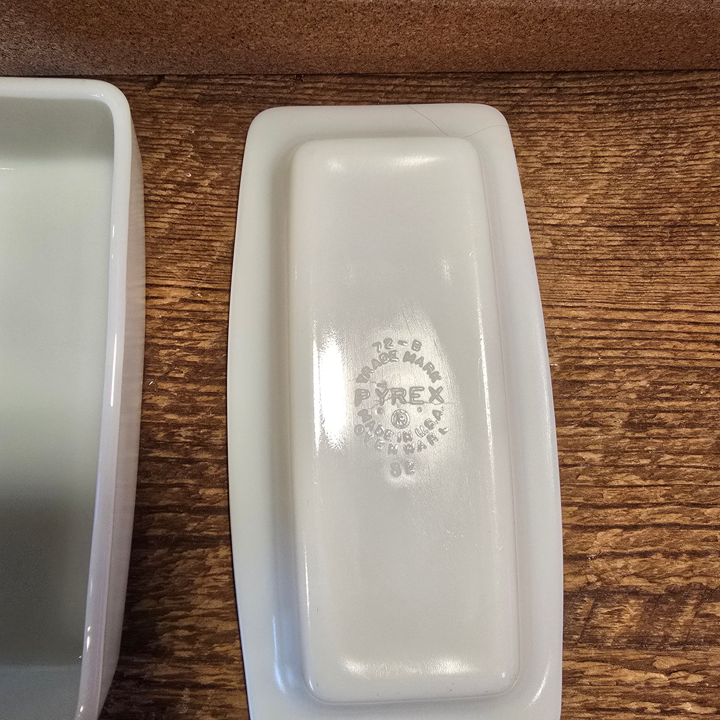 Pyrex Crazy Daisy Butter Dish
