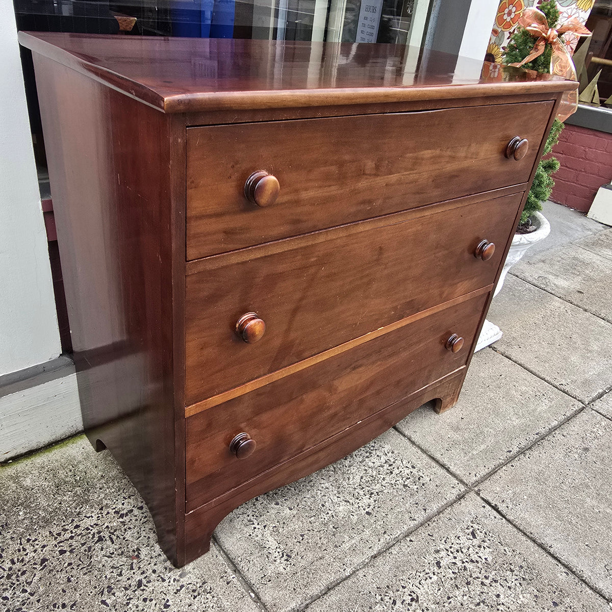 Vintage 3 Drawer Dresser