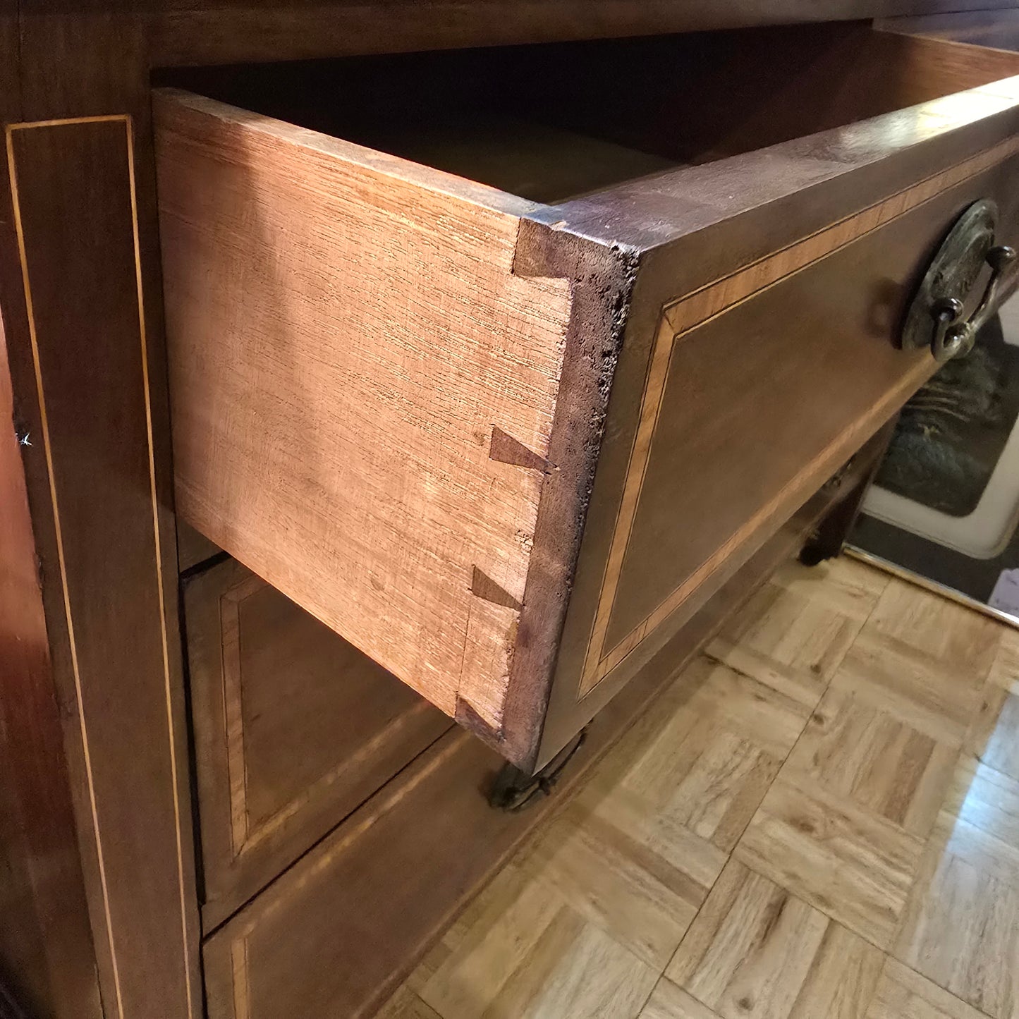 Antique Dresser with Mirror