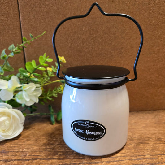 Lemon Macaroon Butter Jar Candle