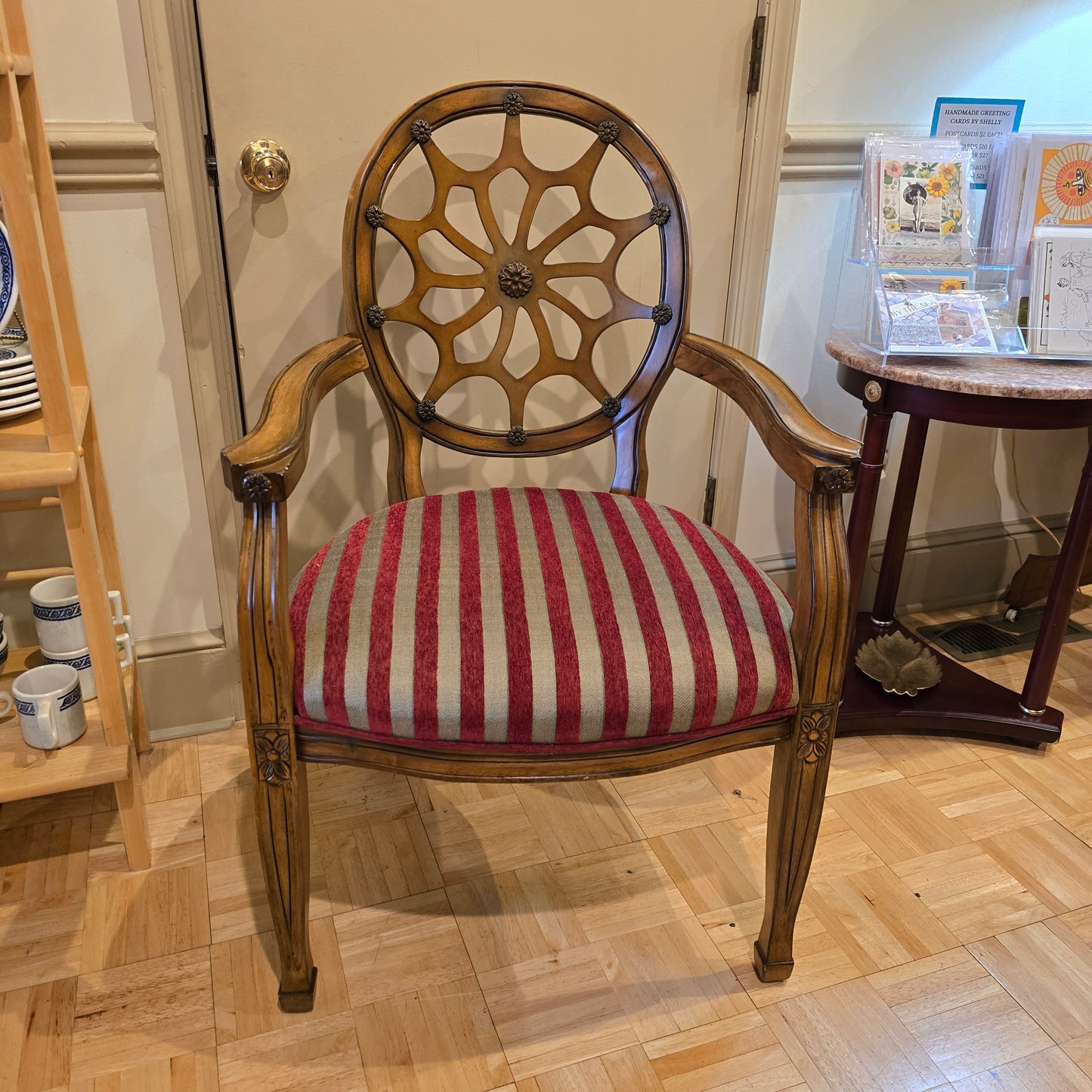 Web Back Armchairs