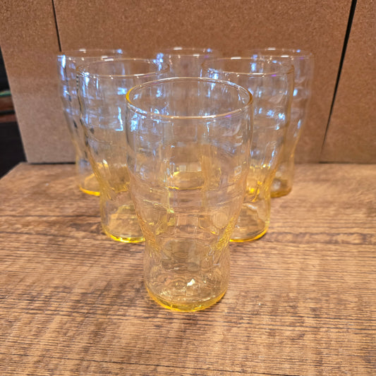 Vintage Yellow Glasses