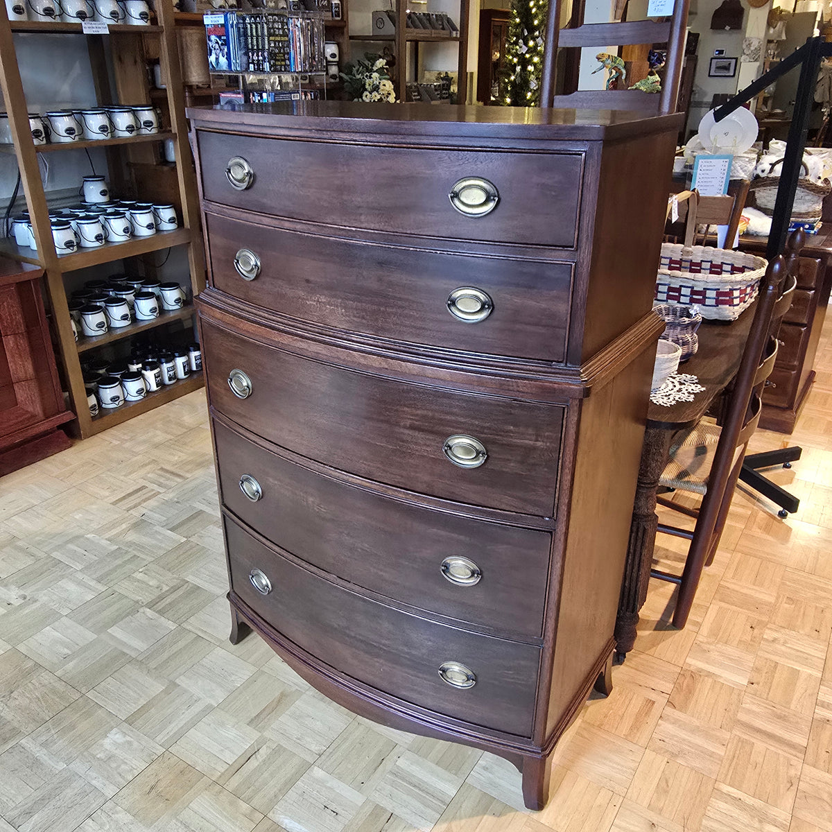 Bow Front Dresser